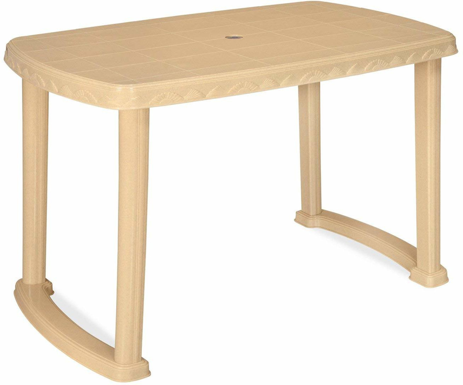 Image of Nilkamal Plastic 4 Seater Dining Table