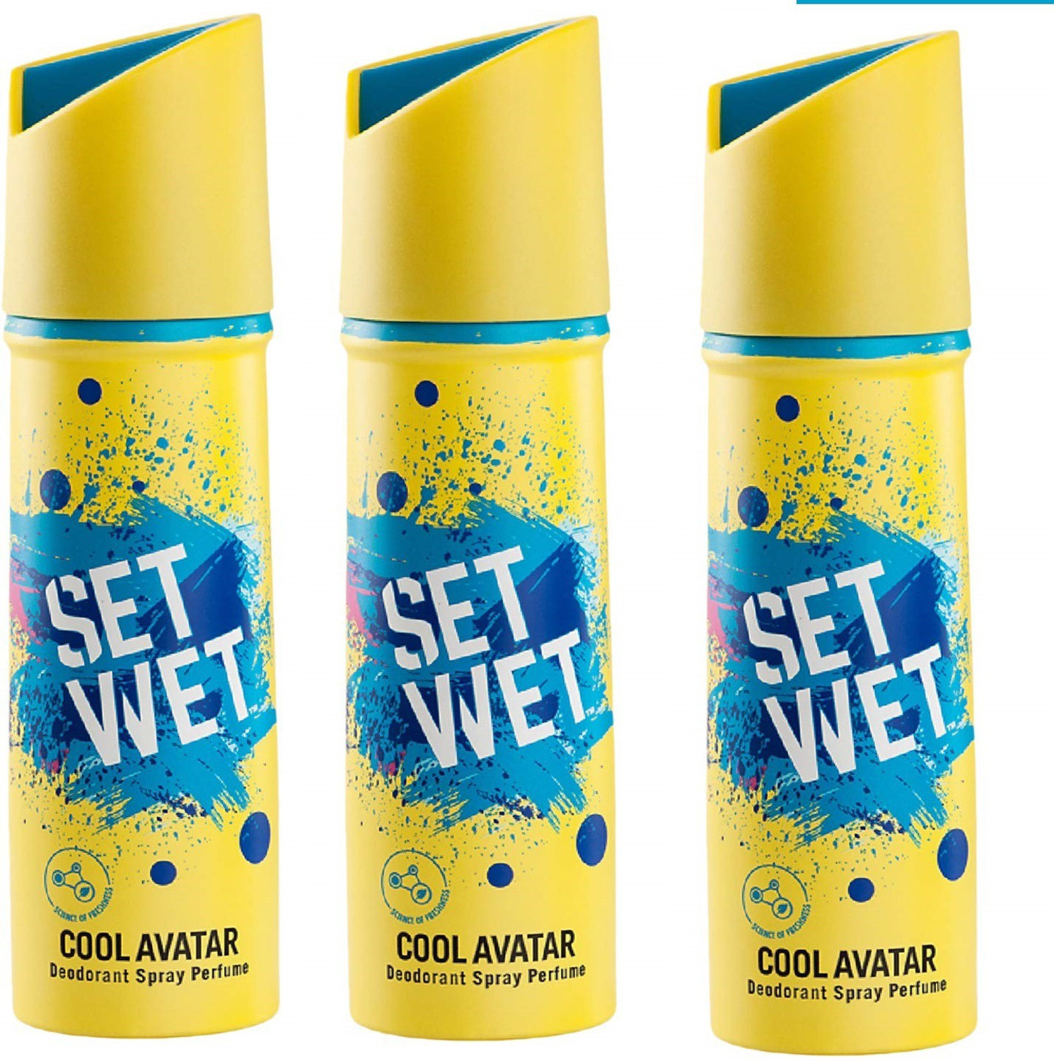 Image of SET WET Cool Avatar Deodorant & Body Spray Perfume Deodorant Spray - For Men