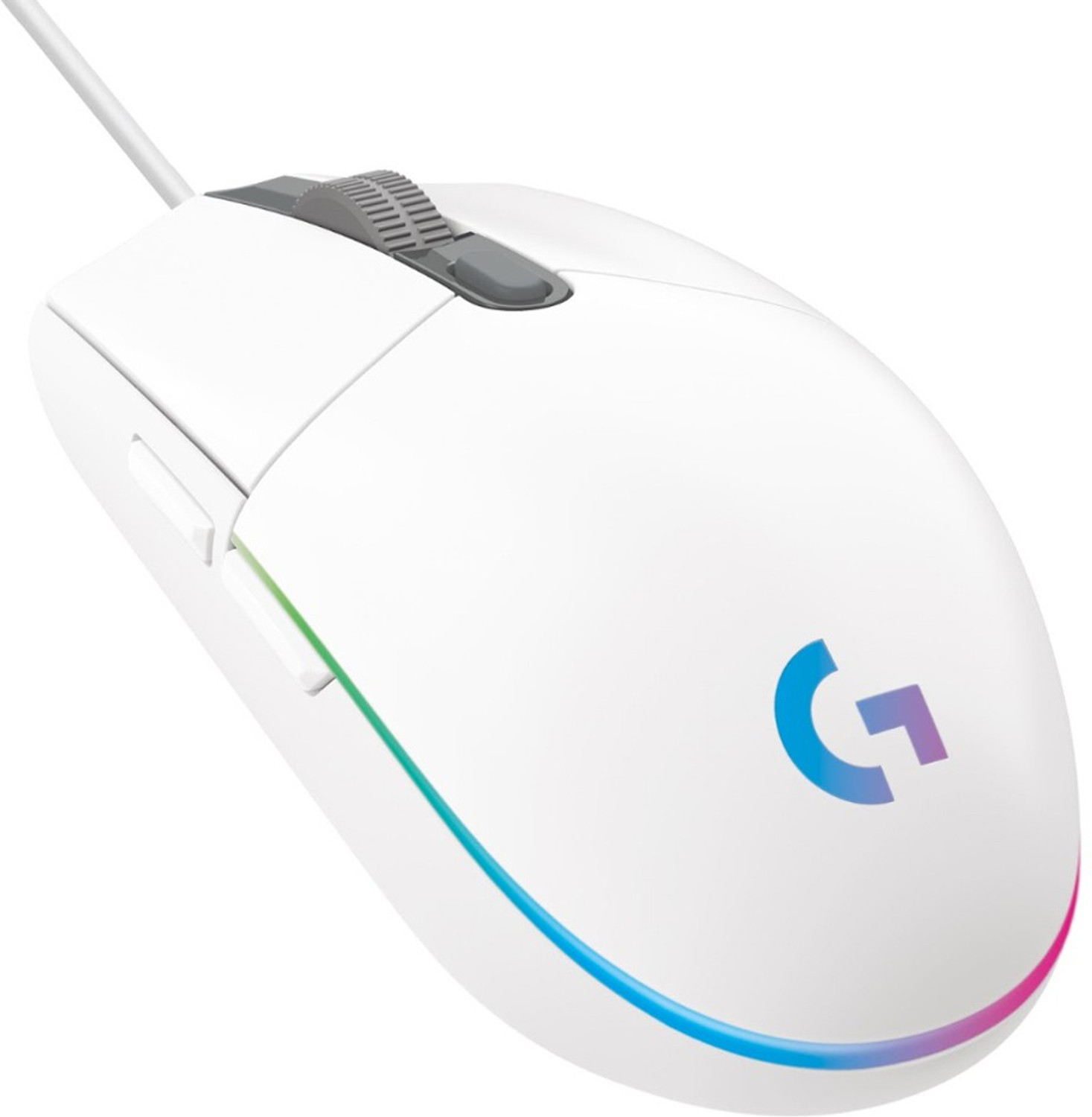 Image of Logitech G102 Light Sync / Adj DPI Upto 8000, 6 Programmable Buttons, RGB Wired Ambidextrous Optical Gaming Mouse
