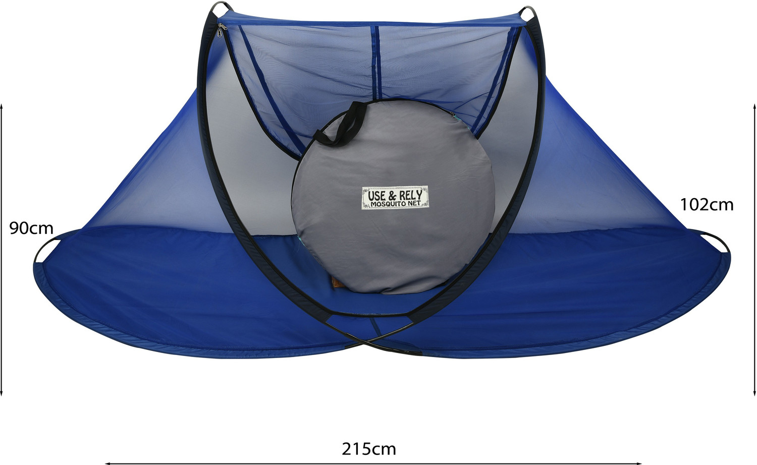 Image of use & rely BIG ZIPPER HEAVY QUALITY OF IT'S COTTON CLOTHES WITH POLYESTER MAHARANI NET FOLDABLE Polyester Washable Adults Mosquito Net