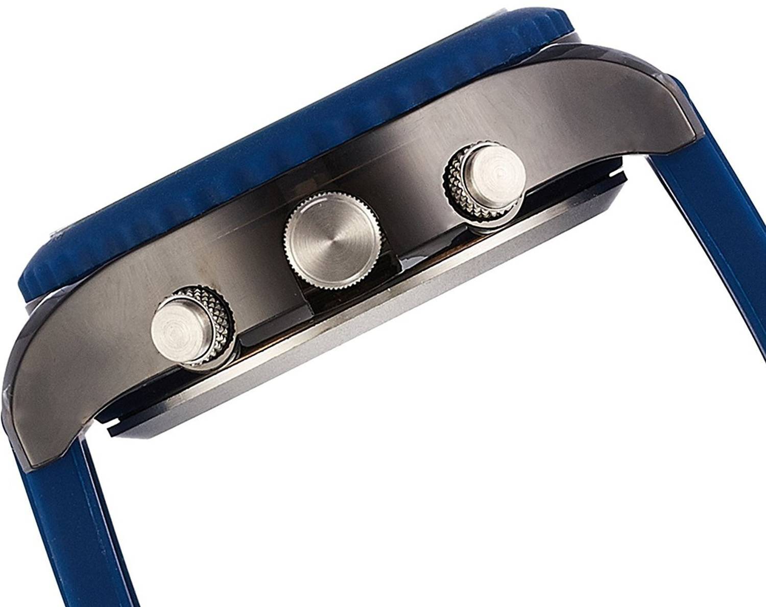 Superdry Orologio digitale al quarzo da uomo con cinturino in silicone SYG193O, Colore: arancione., Bracciale