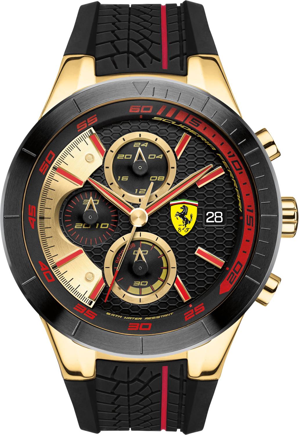 SCUDERIA FERRARI Red Rev Evo Analog Watch - For Men - Buy SCUDERIA