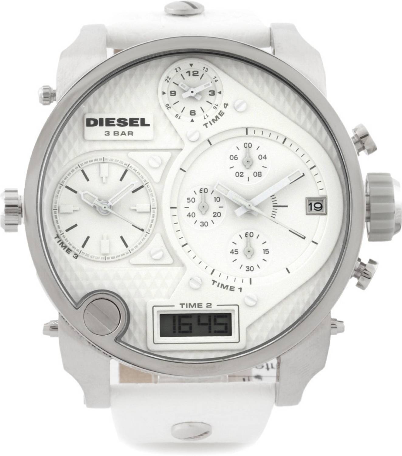 digne hugeT white ディニュ DIESEL Analog-Digital Watch - For Men - Buy DIESEL Analog-Digital