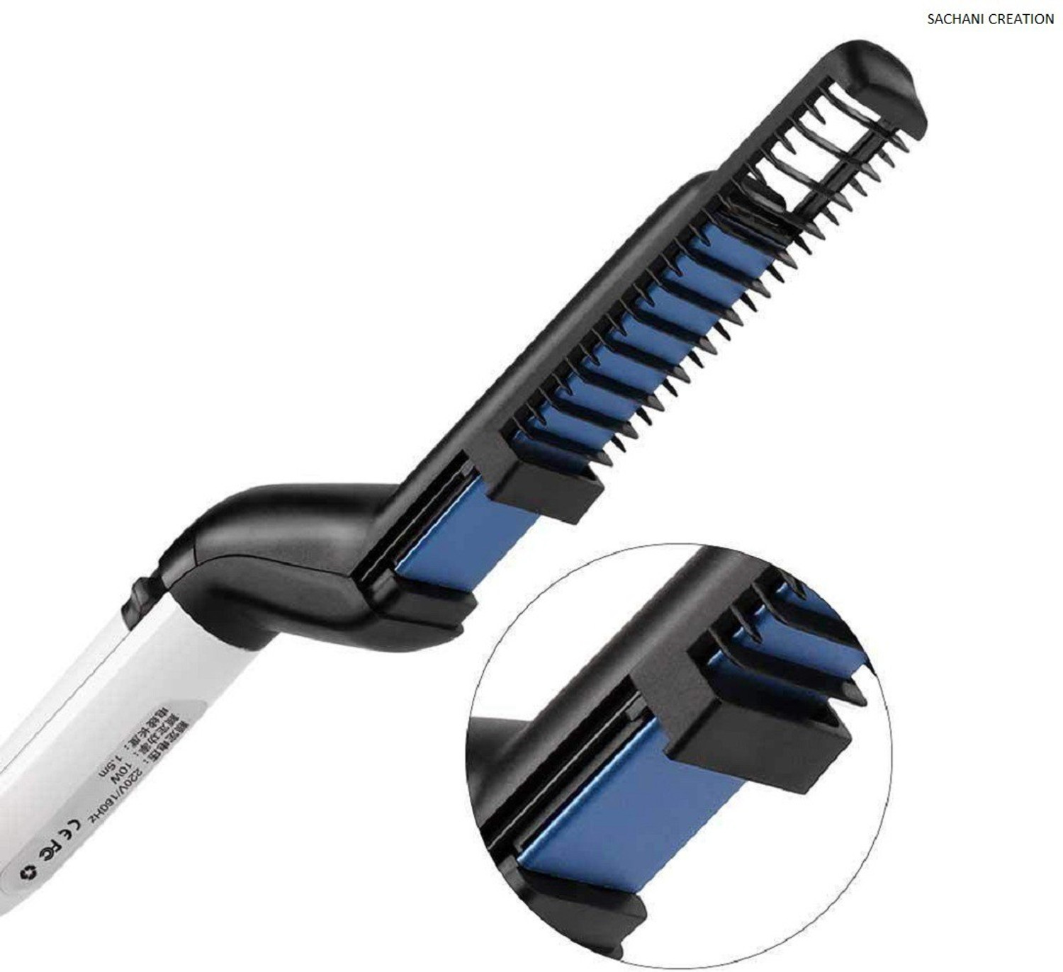 Image of sachani creation FASHION BEARD STRIGHTENER Hair Styler BEARD STRIGHTENER Hair Styler Men Styler Brush Beard Straightener Styler Comb Hair Straightening Beard Straightener Styler Comb Hair Straightening Hair Styler Men Quick Beard Straightener Multifunctional Hair Curler Hair Styler