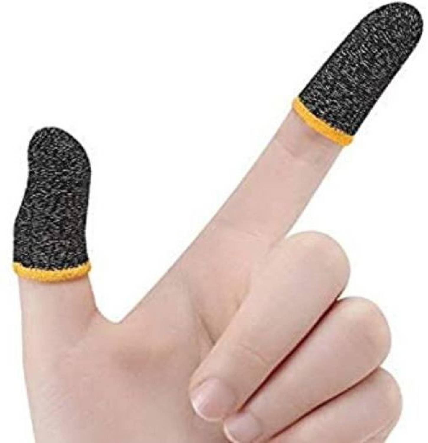 ashiv Sleep-proof Touch Screen Thumbs Finger Sleeve for PUBG Mobile Game Finger Sleeve