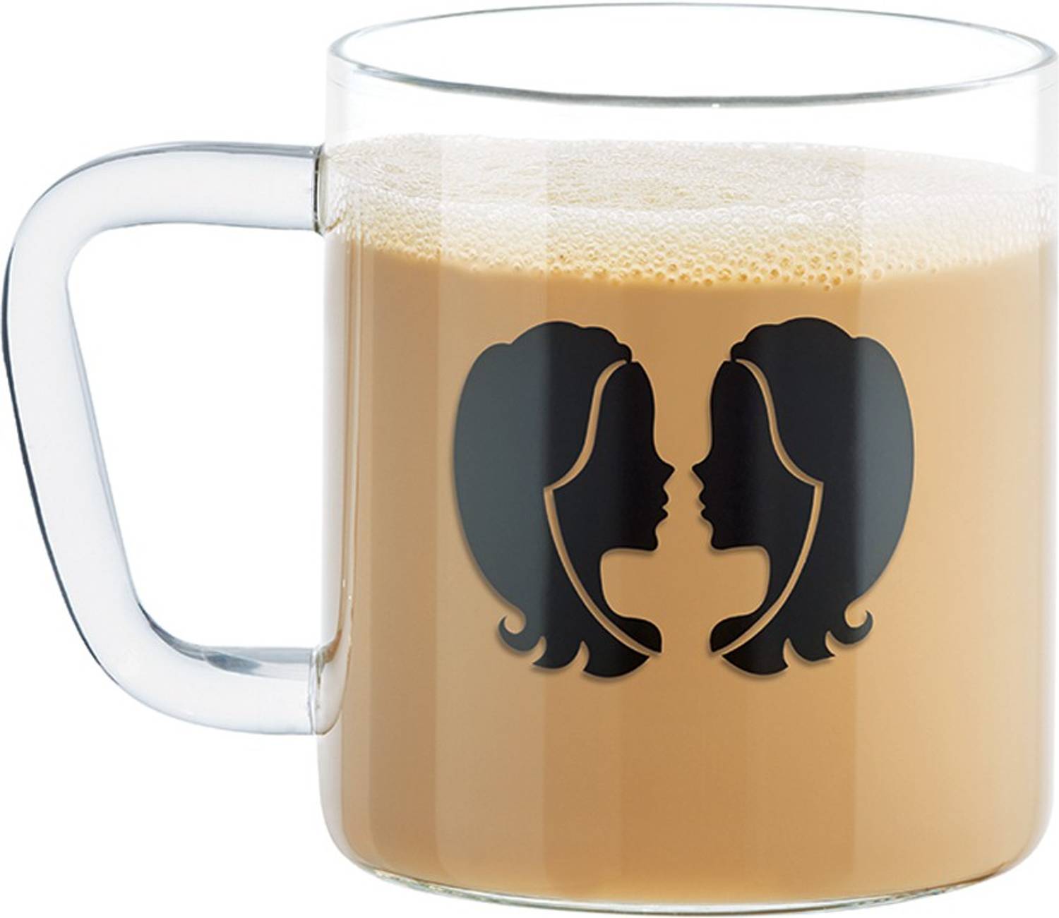 BOROSIL BVNA305GEMI Glass Coffee Mug