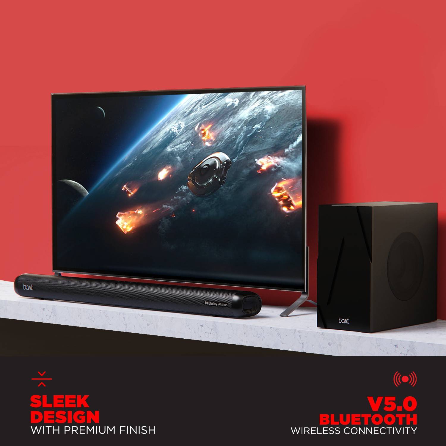 boAt Aavante Bar 4000DA 200W Bluetooth Soundbar - Image 5