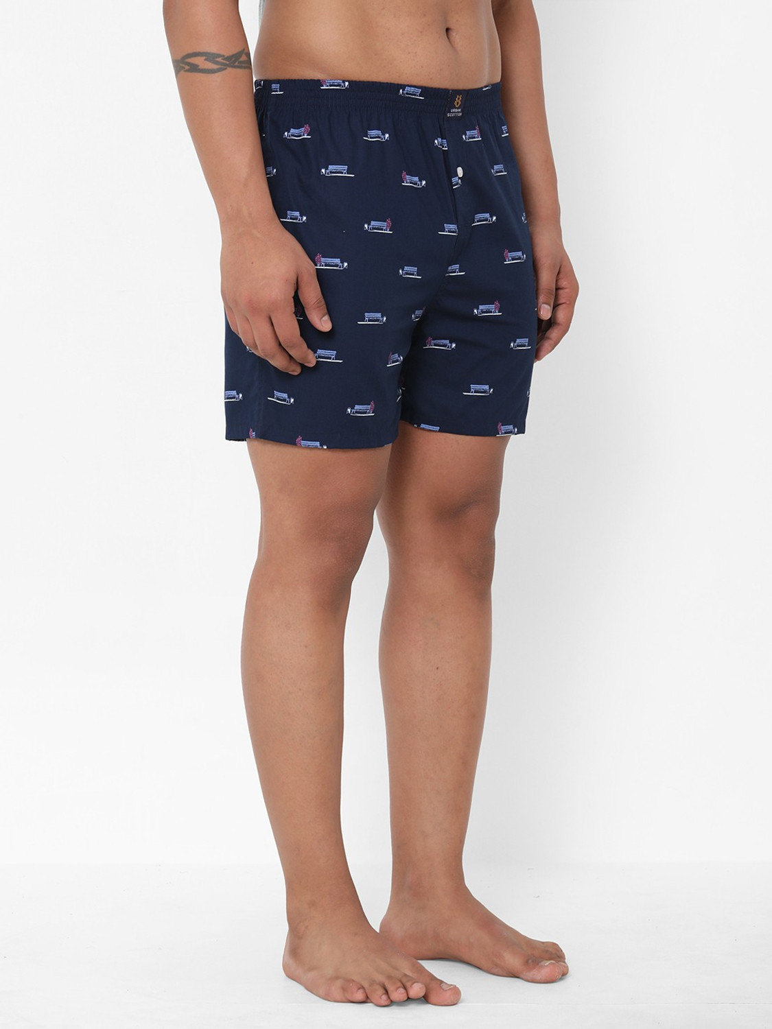 Image of Urban Scottish Printed Men Boxer