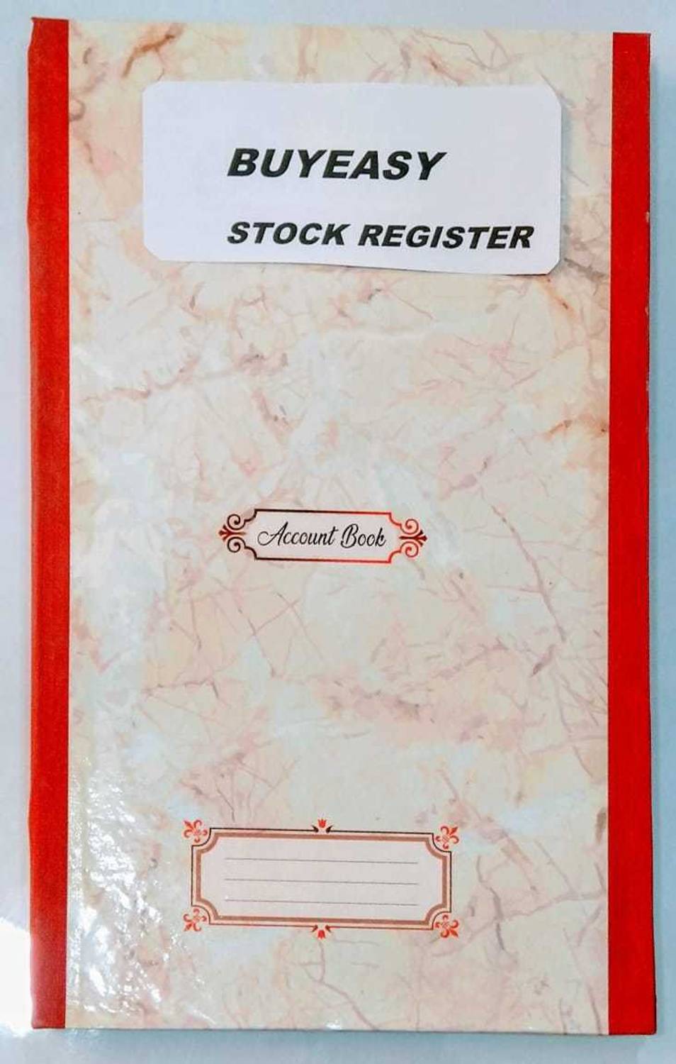 buyeasy Account Book Stock Register stock register 1-Part stock register