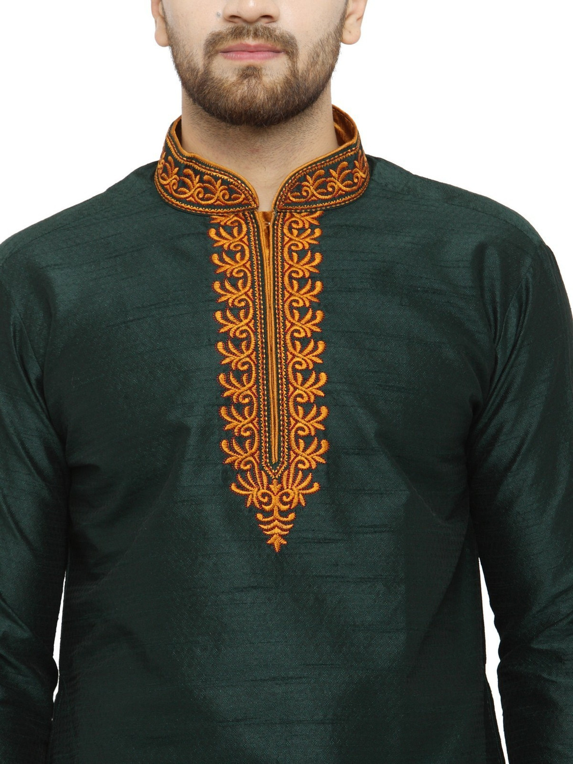 Image of Over Crowd Men Sherwani Pyjama Set