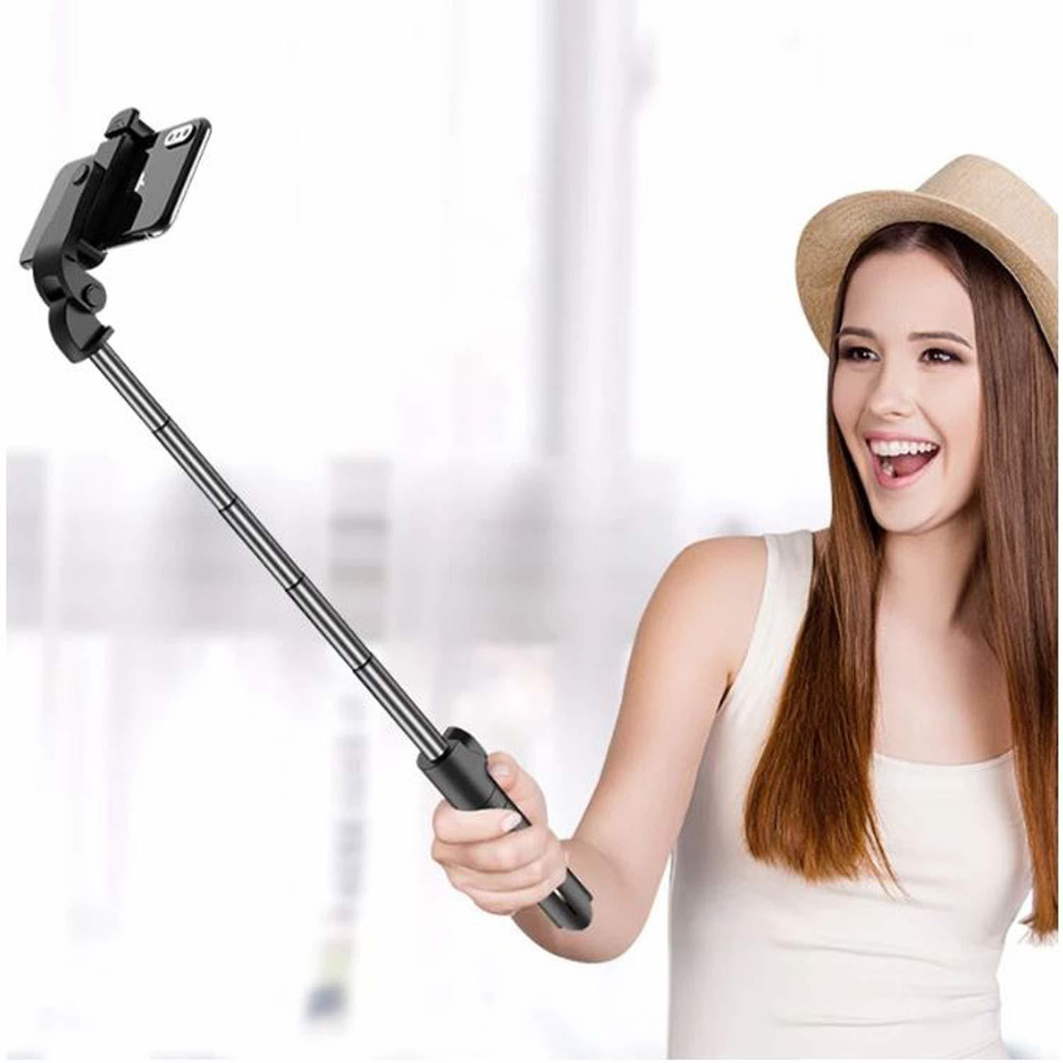 Image of Planetoid High Quality 3in1 Selfie Stick Wireless Bluetooth Selfie with Remote Shutter Tripod