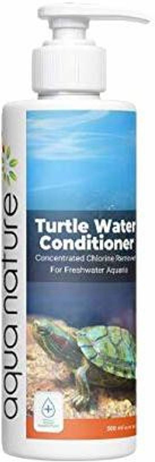 Aquanature Turtle Water Conditioner 500ml Magnetic Aquarium Cleaner