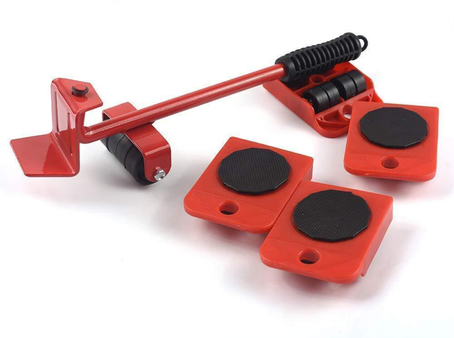 Image of greengrow Furniture Sliders Heavy Furniture Shifter Moving Wheels Kit 85 Industrial Furniture Caster (Pack of5)