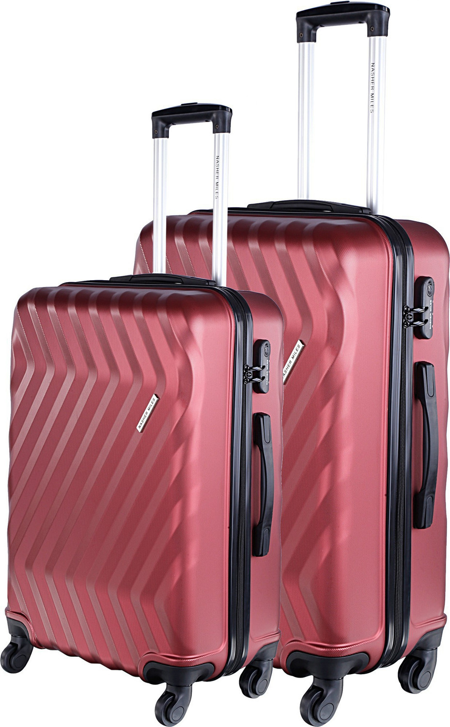Image of NASHER MILES Lombard set of 2 24-28 Check-in Suitcase 4 Wheels - 28 inch