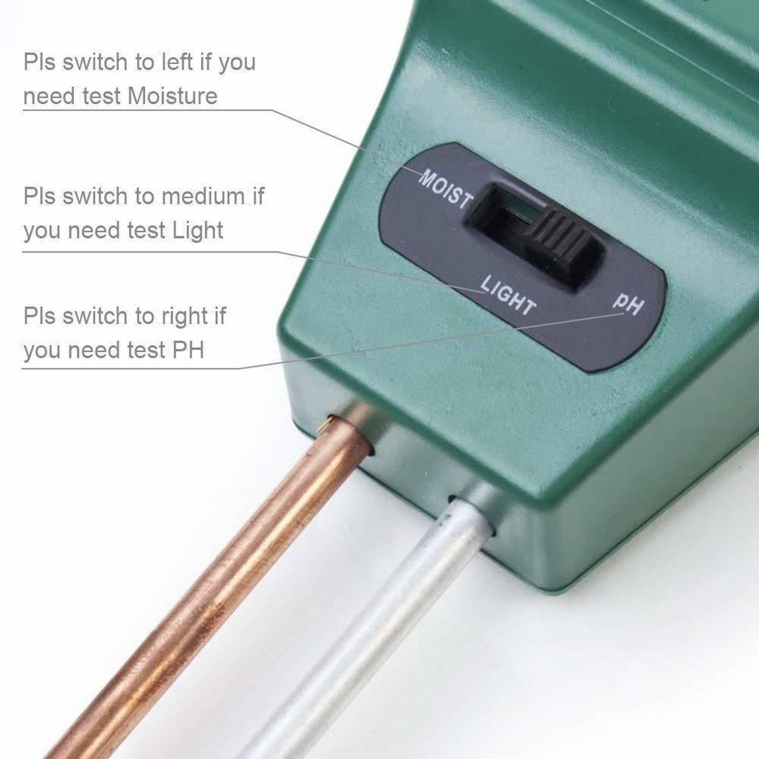BLAPOXE 3 in 1 Hydroponic Soil Test Kit - Image 3
