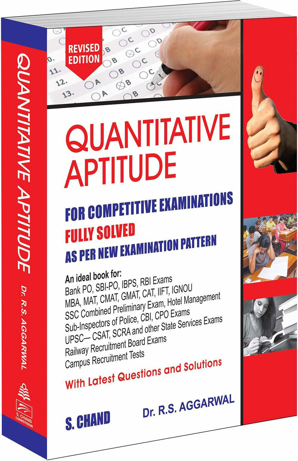 Image of Quantitative Aptitude by R.S. Aggarwal for Competitive Examinations All Government and Entrance Examinations