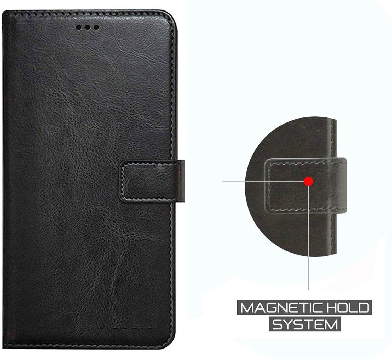 Image of Casotec Flip Cover for Vivo Y51A, Vivo Y51 (2020), Vivo Y31 (2021)