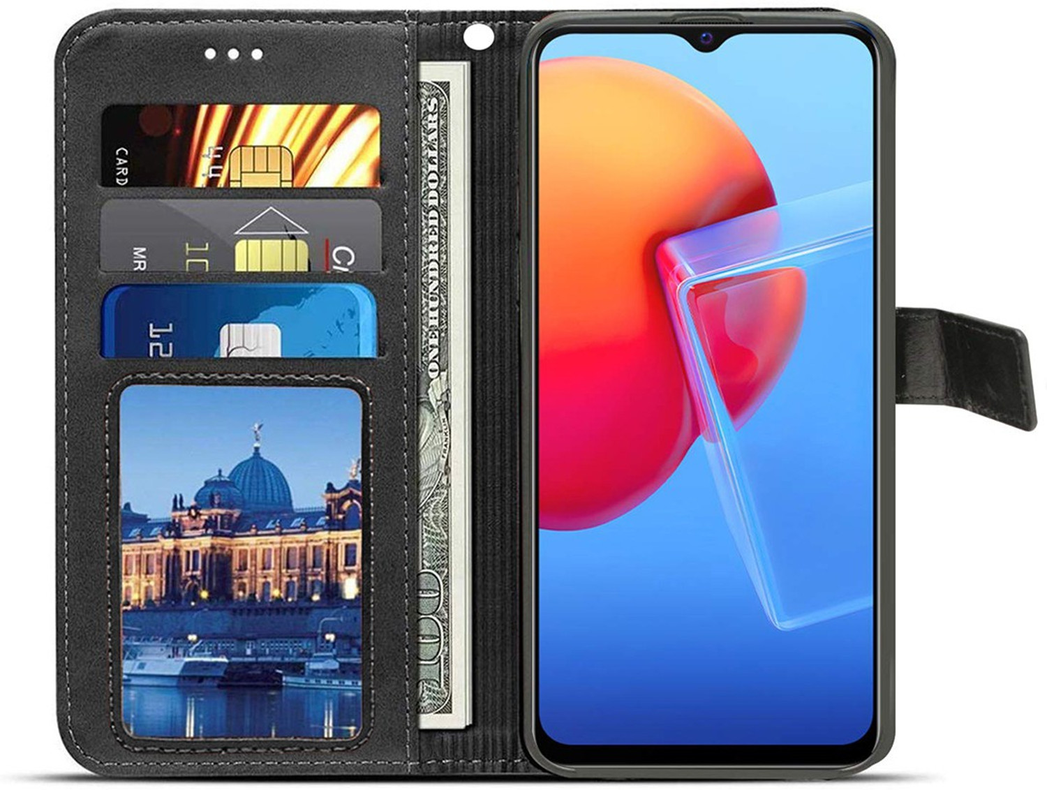 Image of Casotec Flip Cover for Vivo Y51A, Vivo Y51 (2020), Vivo Y31 (2021)