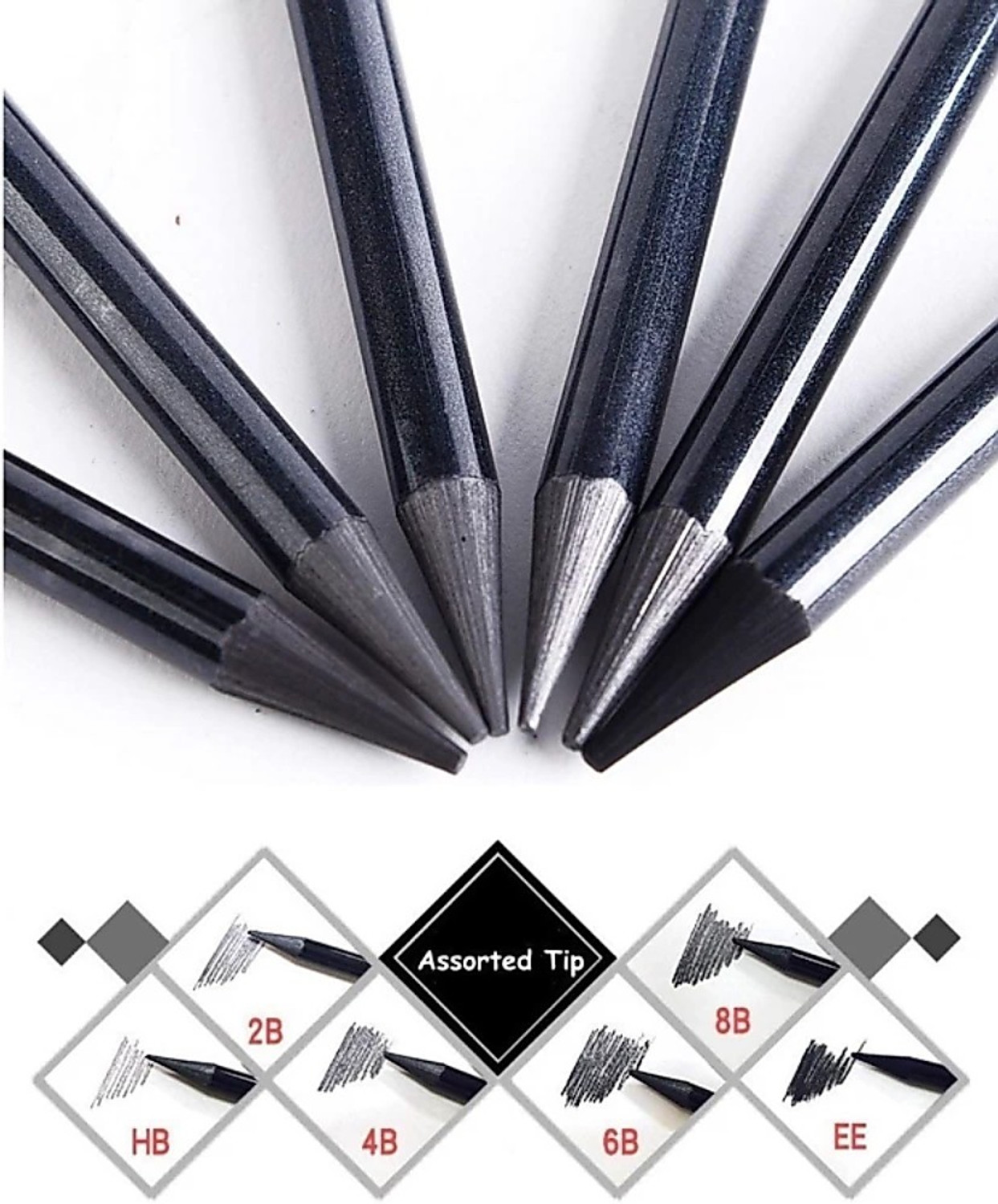 Image of Pehrovin Natural Charcoal Woodless Black Stick