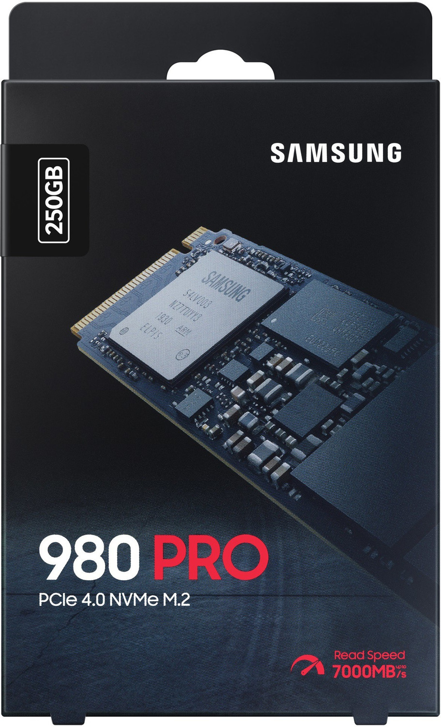 Image of Samsung 980 Pro 250 GB Laptop, Desktop Black PCIe NVMe Internal Solid State Drive (SSD) (MZ-V8P250BW)