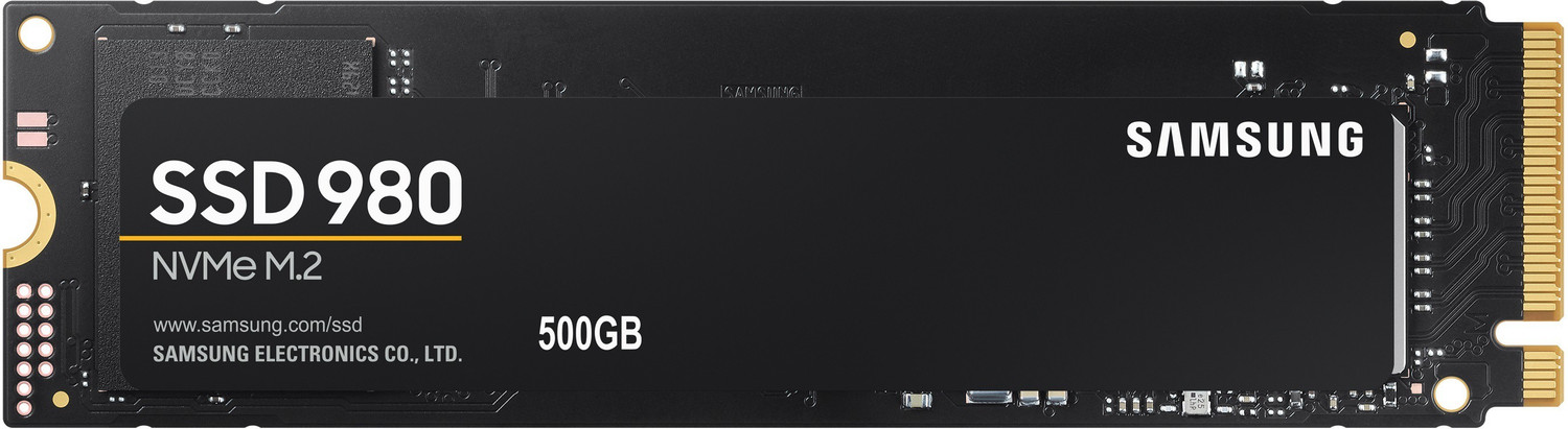 Samsung 980 500 GB Laptop, Desktop Black PCIe NVMe Internal Solid