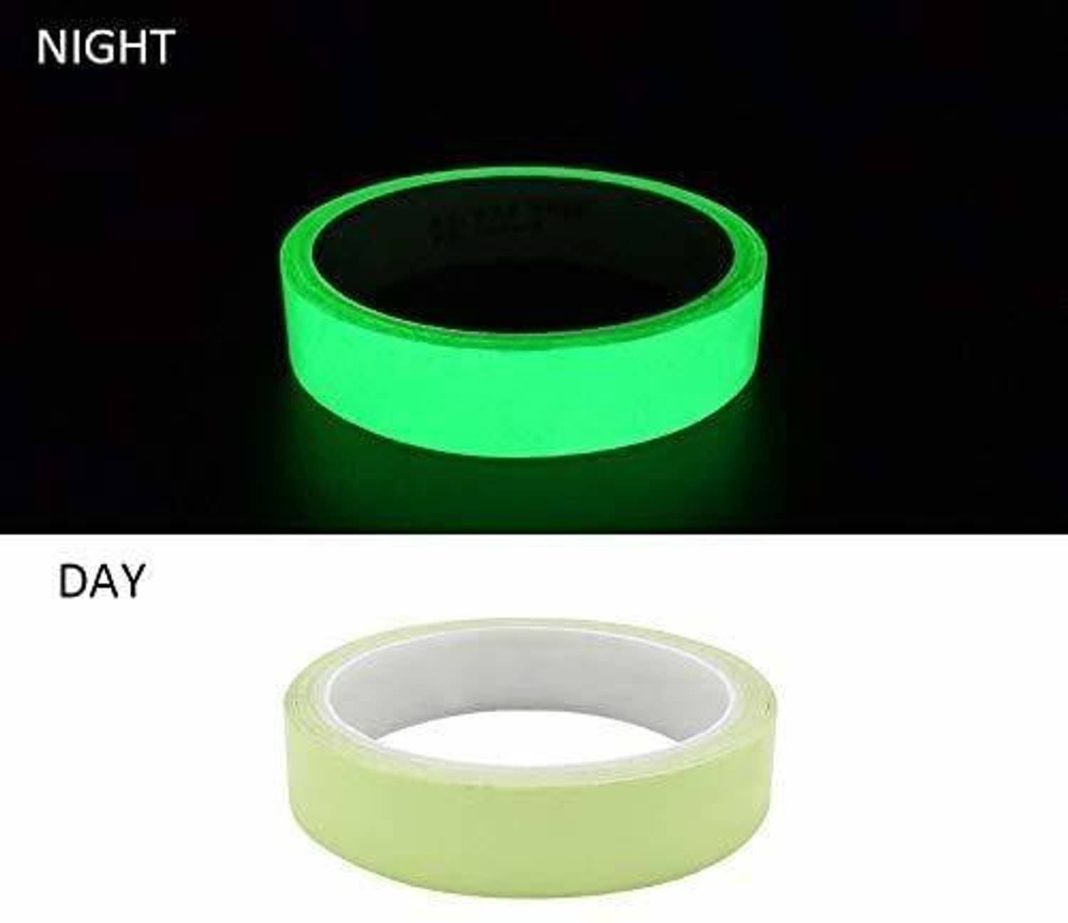Iktu Glow in The Dark Tape 18mm x 5m Green - Image 1