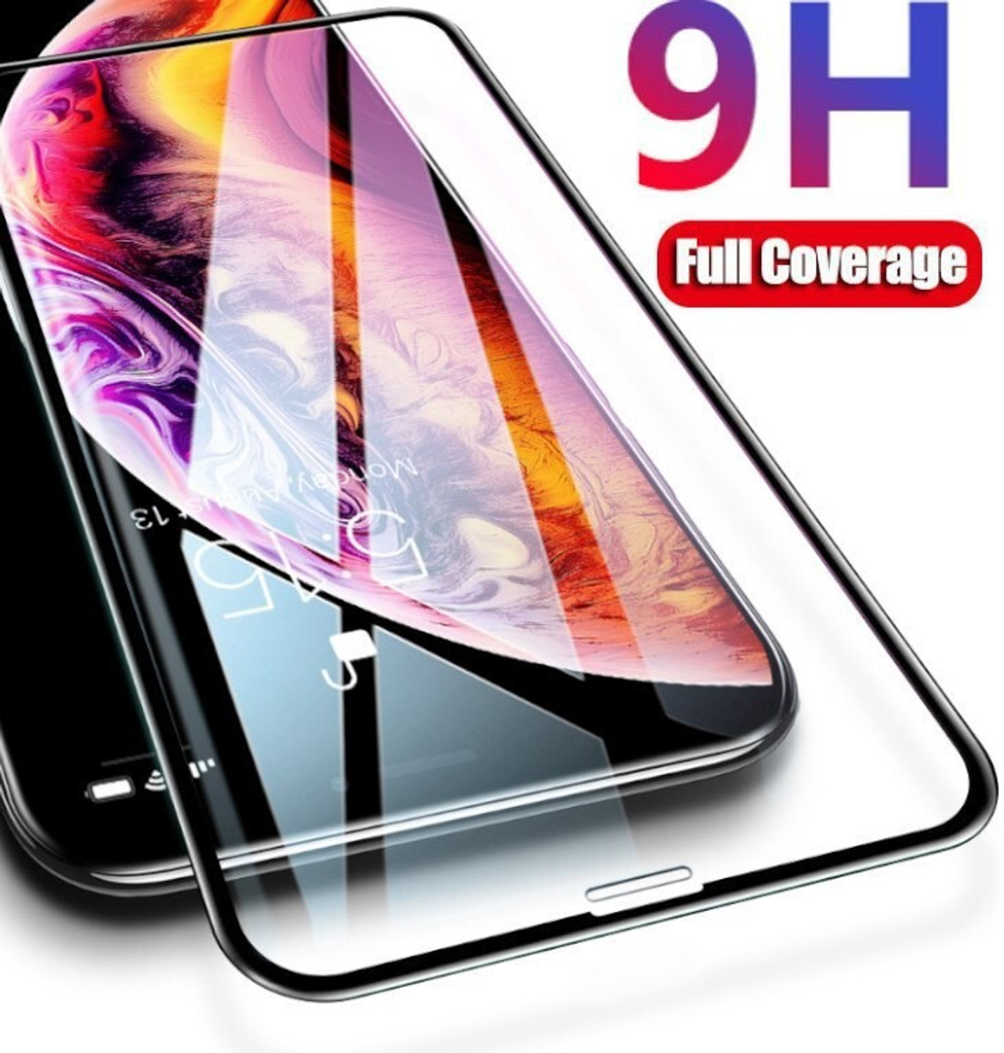 Image of EITANSHA CREATION Edge To Edge Tempered Glass for realme 9 Pro 5G