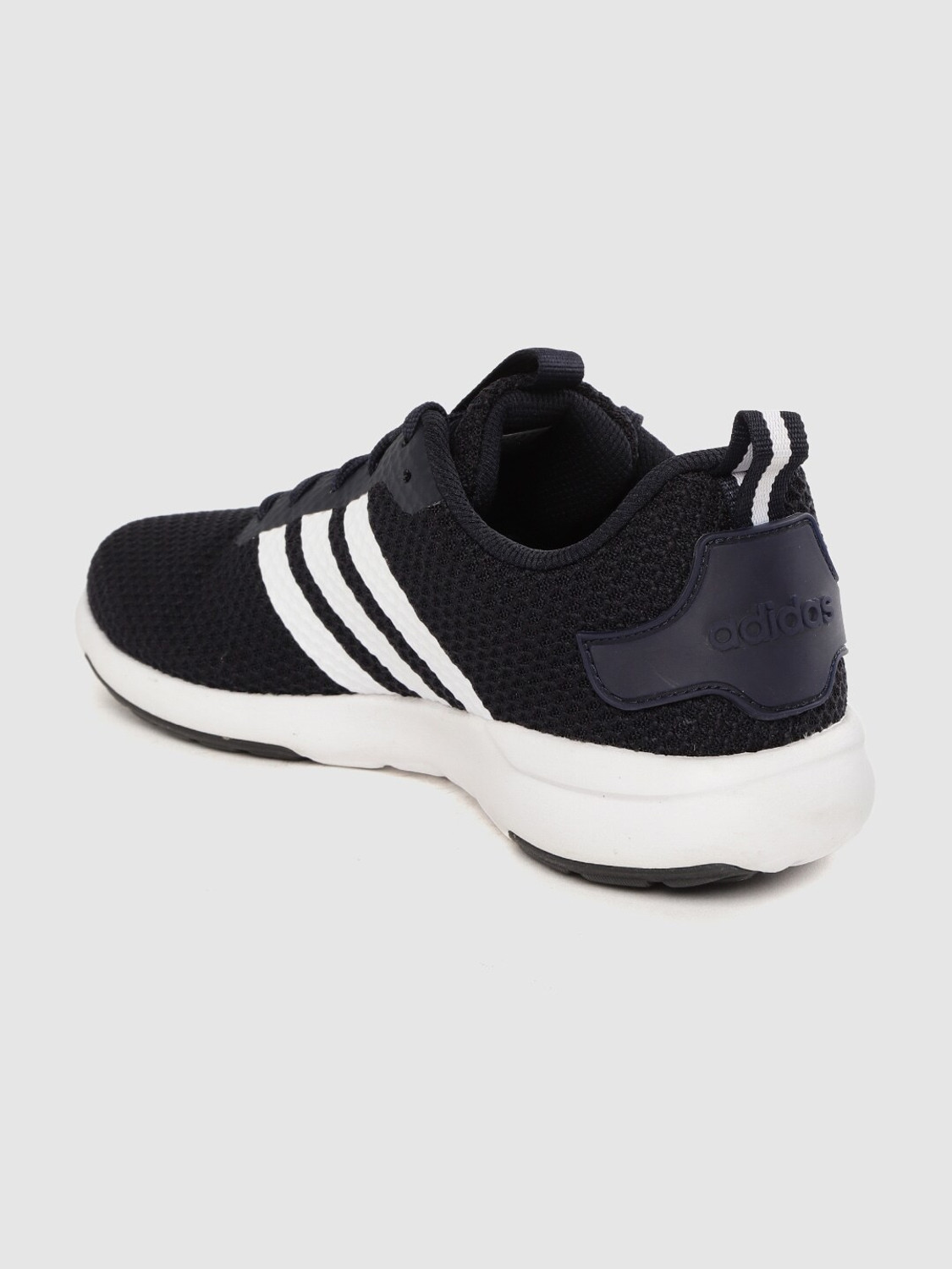 Image of ADIDAS Men Navy Blue Woven Design Dubbers Running Shoes Running Shoes For Men