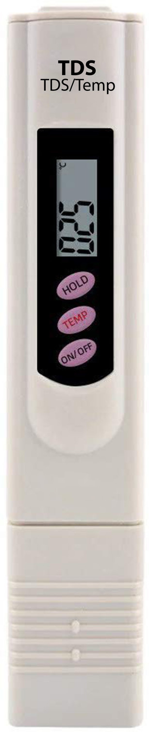 Image of Morwater Digital TDS Meter Water Tester for Measuring Tds /Temp with Carry Case (0-999ppm) Digital TDS Meter