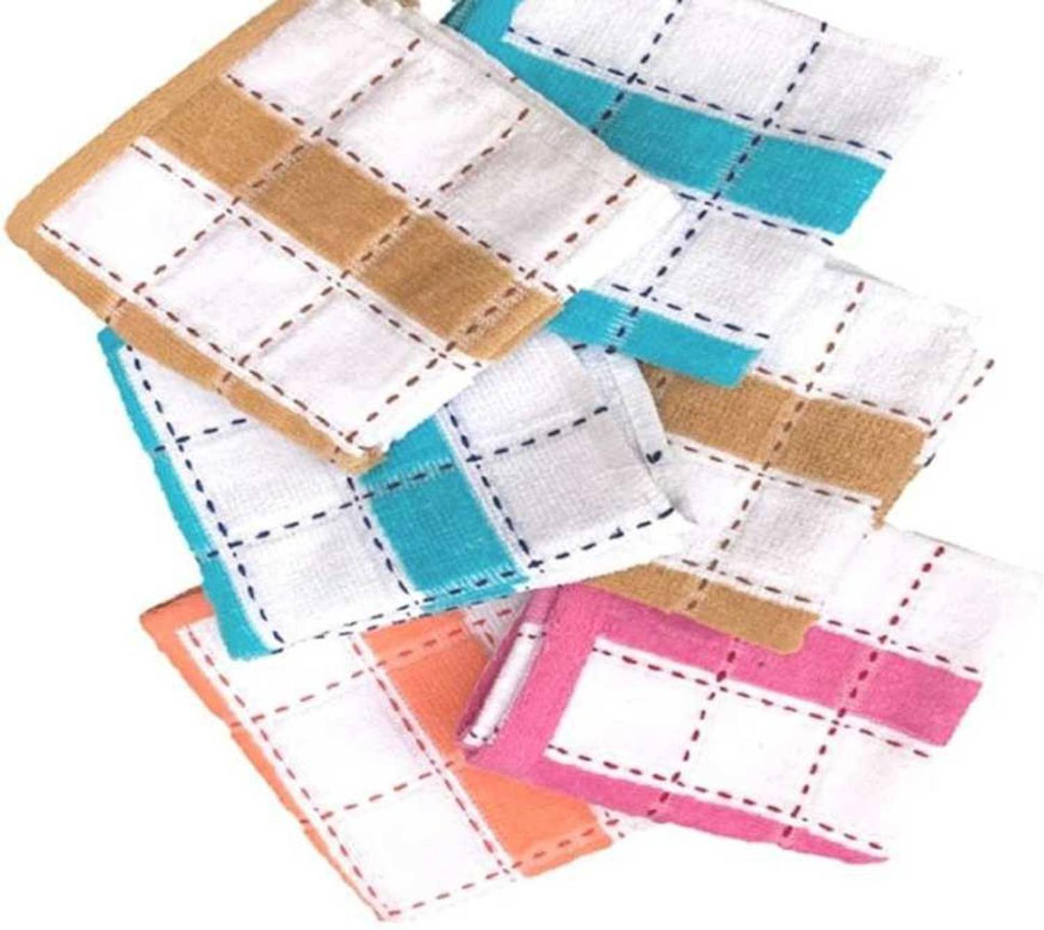 Atipriya Premium very soft towel hanky 100%cotton ["Multicolor"] Handkerchief