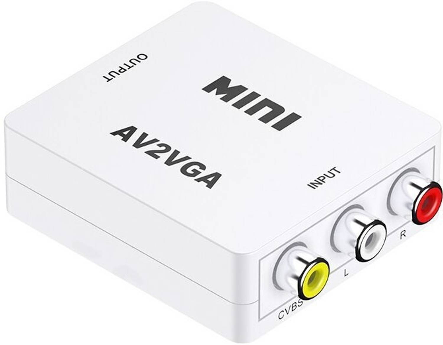 TERABYTE AV2VGA Video Convertor Box AV RCA CVBS toVGA Video Conve