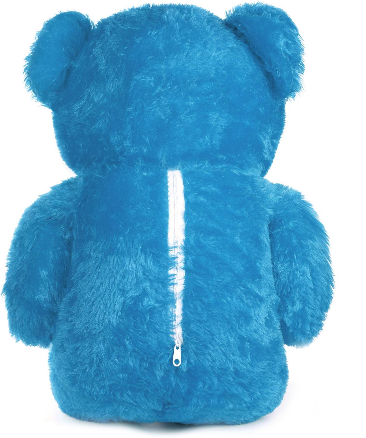 4 Feet Blue Fur & Heart Teddy Bear 120 cm - Image 4