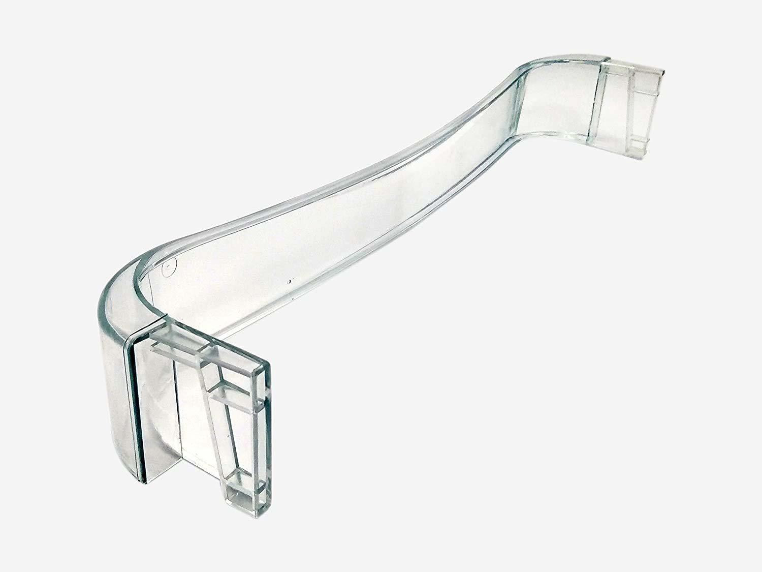 Image of WhirpoolRack Bottle Shelf (Rack) Bottle Bin Trim 16 inch Whirlpool Genius Single Door Fridge Compatible Bottle Shelf Fridge Freezer Door Hinge