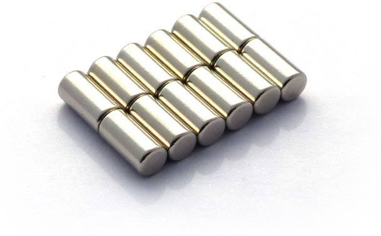 ART IFACT 50 Pieces of 5mm x 10mm Neodymium Magnets - N52 Cylindrical magnets - Rare Earth NdfeB Fridge Magnet, Multipurpose Office Magnets, Magnetic Paper Holder Pack of 50