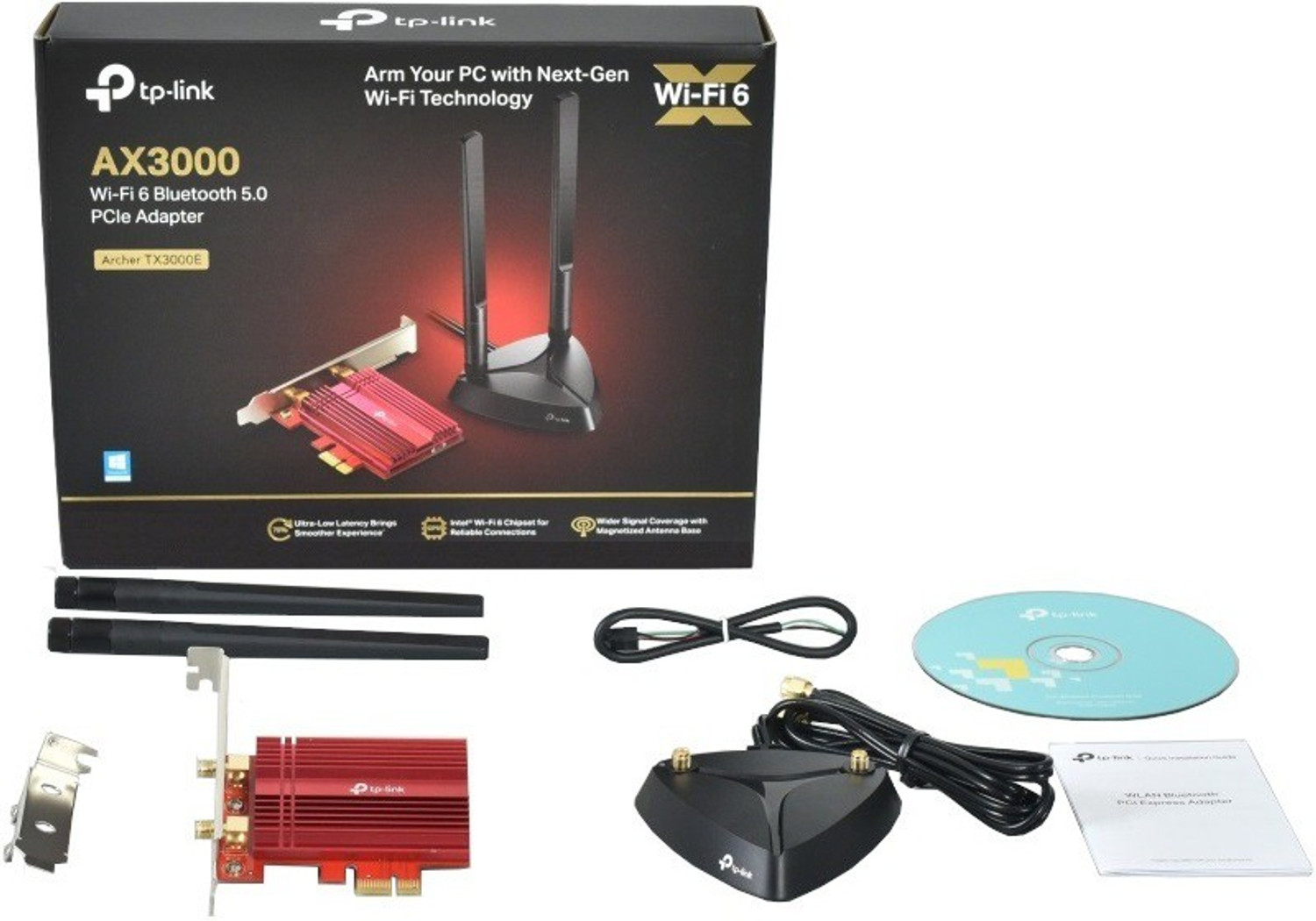 Image of TP-Link Archer TX3000E Wireless Bluetooth Lan Adapter compatible with Windows