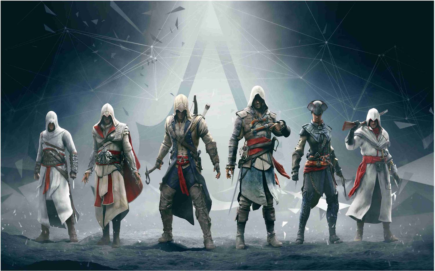 Assassin's Creed Game Wall Poster For Room With Gloss Lamination M41 Paper Print