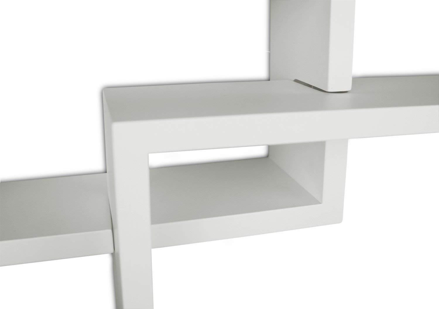 Image of webshoppee Rack Shelves set of 6 Wooden Wall Shelf