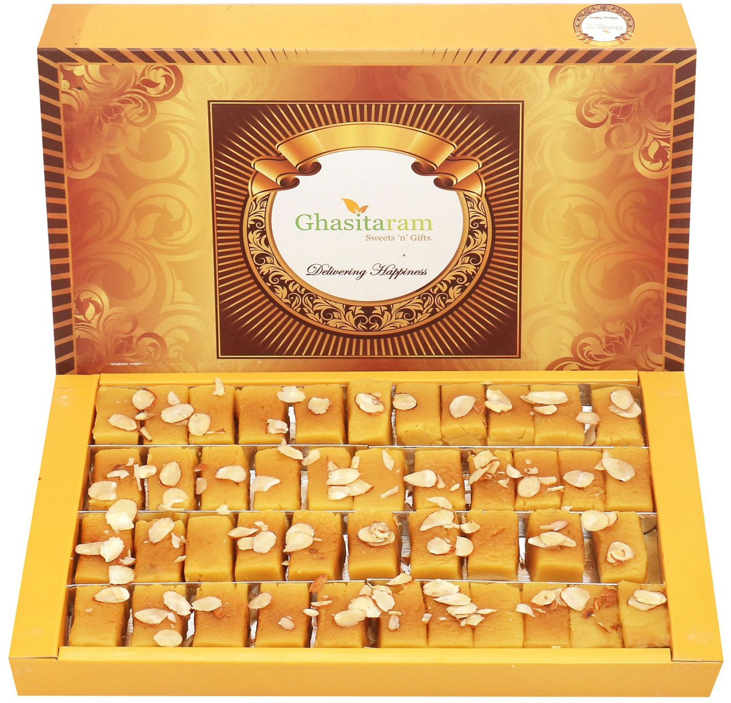 Image of Ghasitaram Gifts Diwali Sweets - Soft Mysore Pak