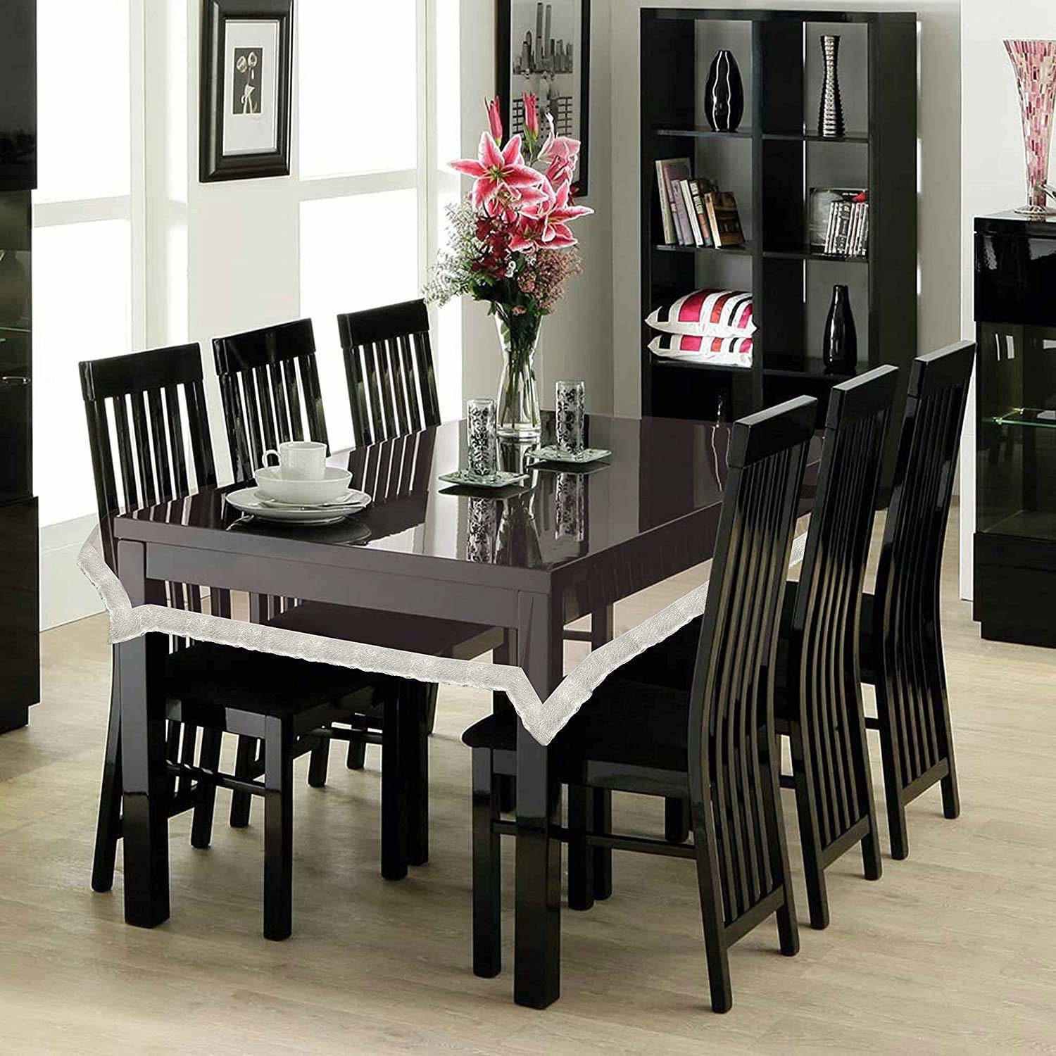 Abhsant PVC 4 Seater Solid Table Cover