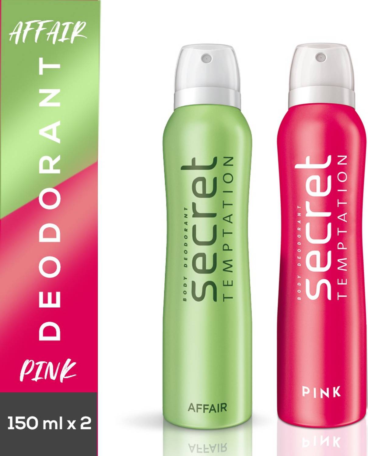 Secret Temptation Affair Pink Deodorant 150ml - Image 1