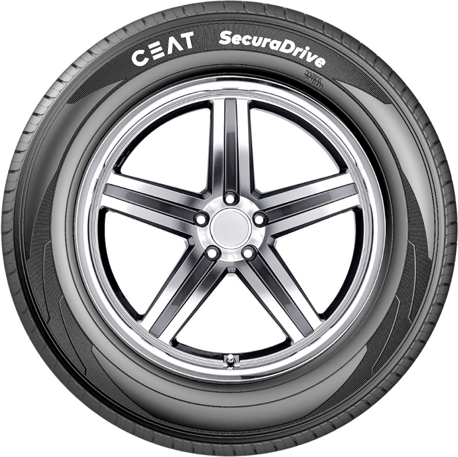 Image of CEAT 195 /60R15 SECURADRIVE TL 88V 4 Wheeler Tyre