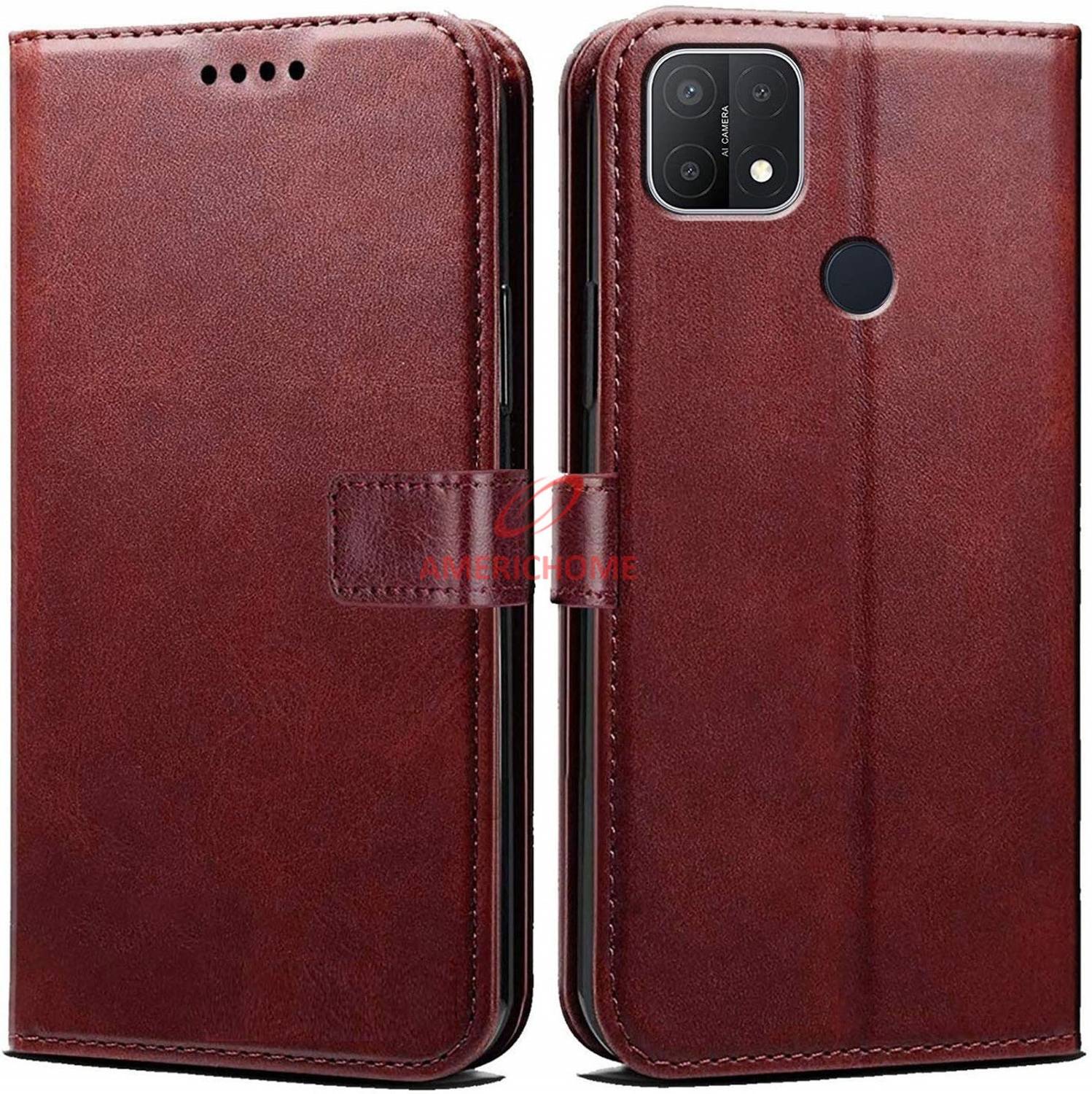 AmericHome Flip Cover for Oppo A15s, Model CPH2179