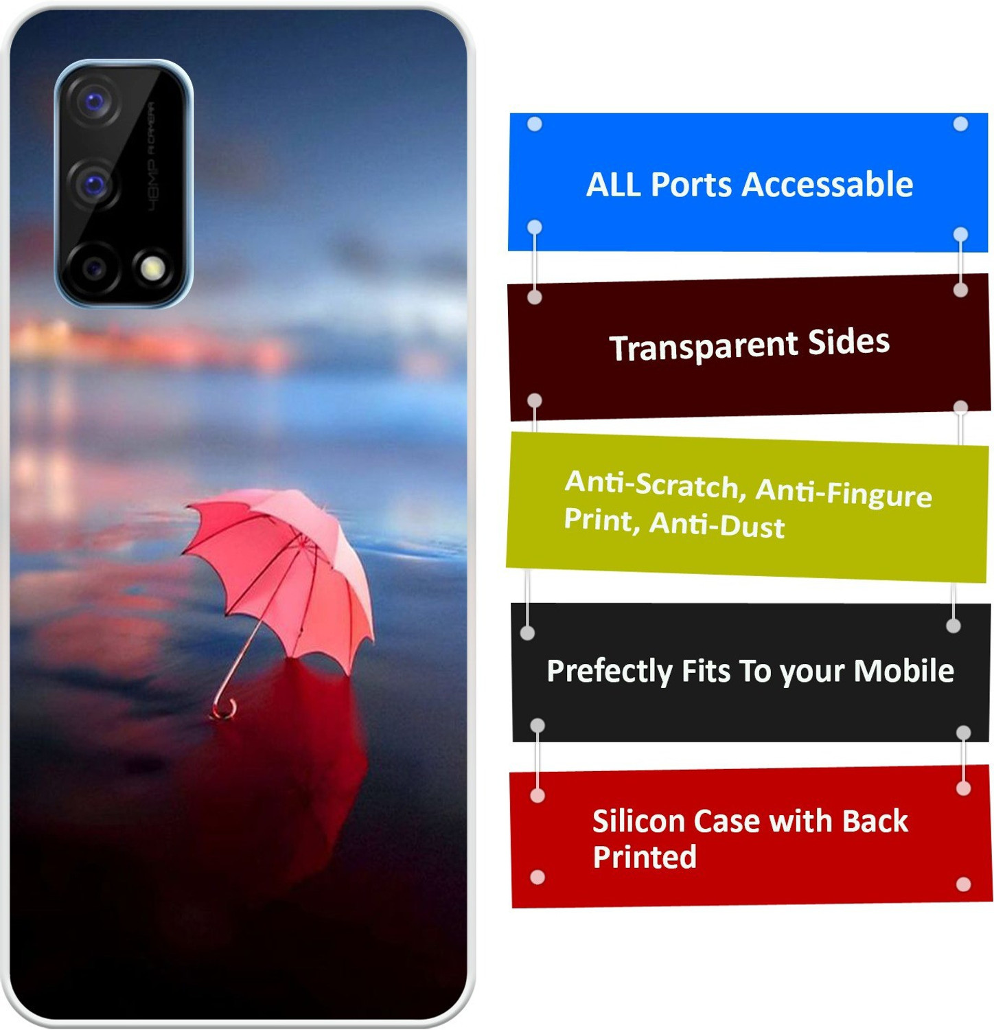 Image of King Maker Back Cover for Realme Narzo 30 Pro