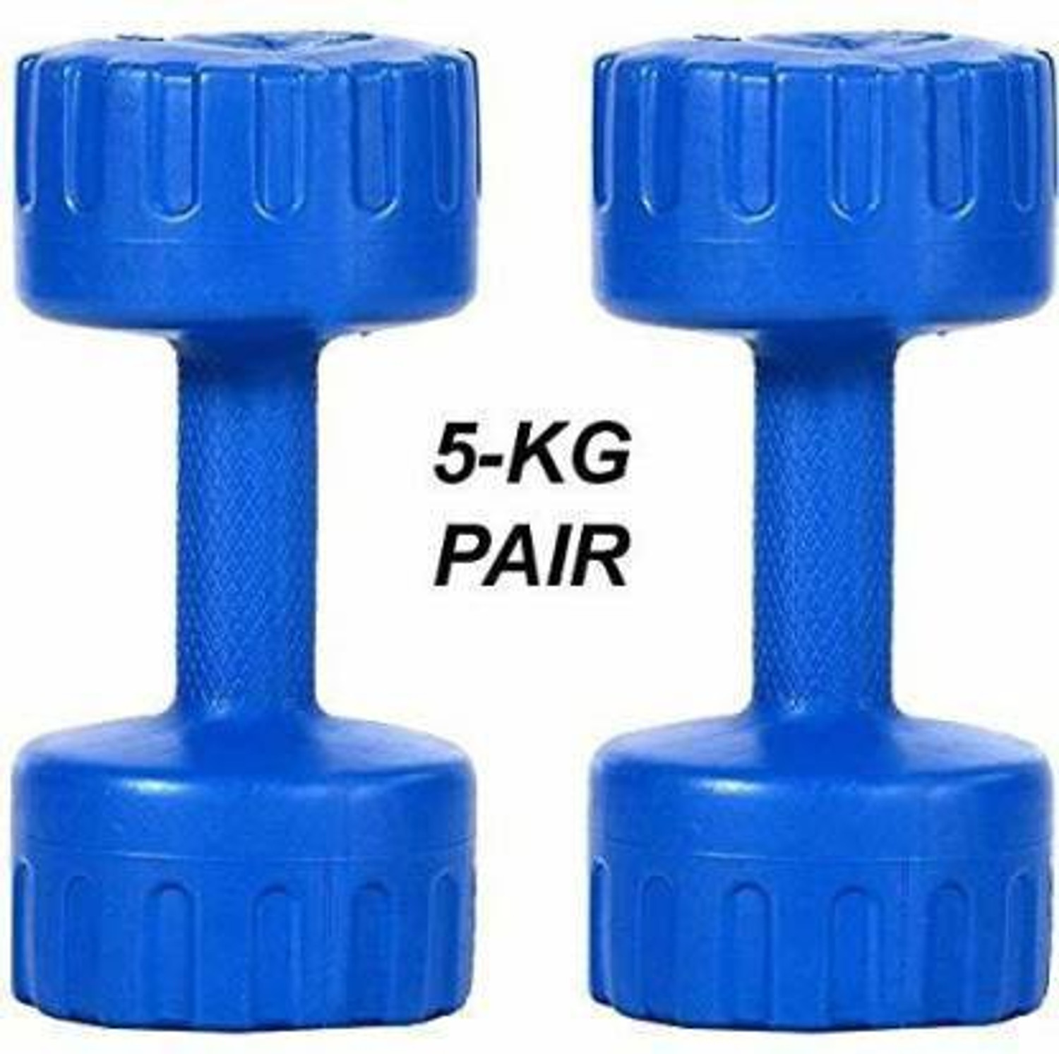 Image of SBR Sports 5KG DUMBBELL SET FITNESS & WEIGHTS FOR MEN & WOMEN DUMBBELLS (5KG+5KG=10KG) Fixed Weight Dumbbell