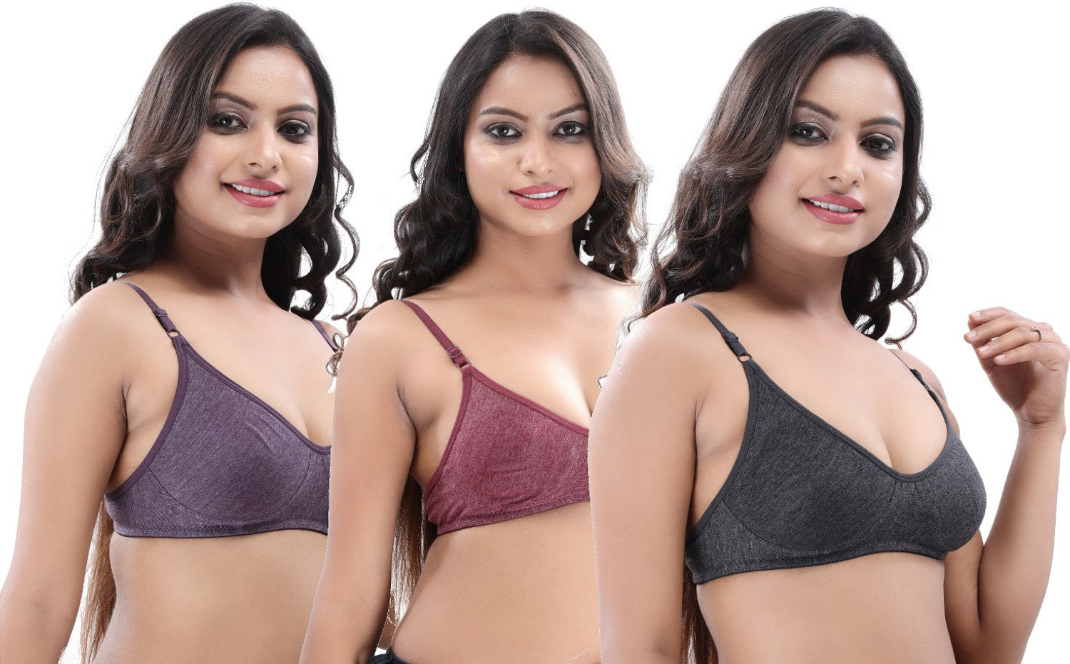 Image of Fabme Women Full Coverage Non Padded Bra