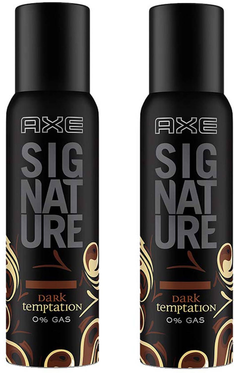 AXE signature dark temptation body perfume 2*122ml Body Spray - For Men