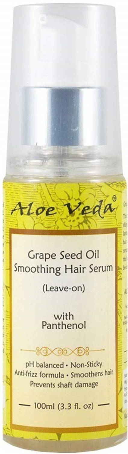 Aloe Veda Grapeseed Oil Smoothing Hair Serum - Leave-on
