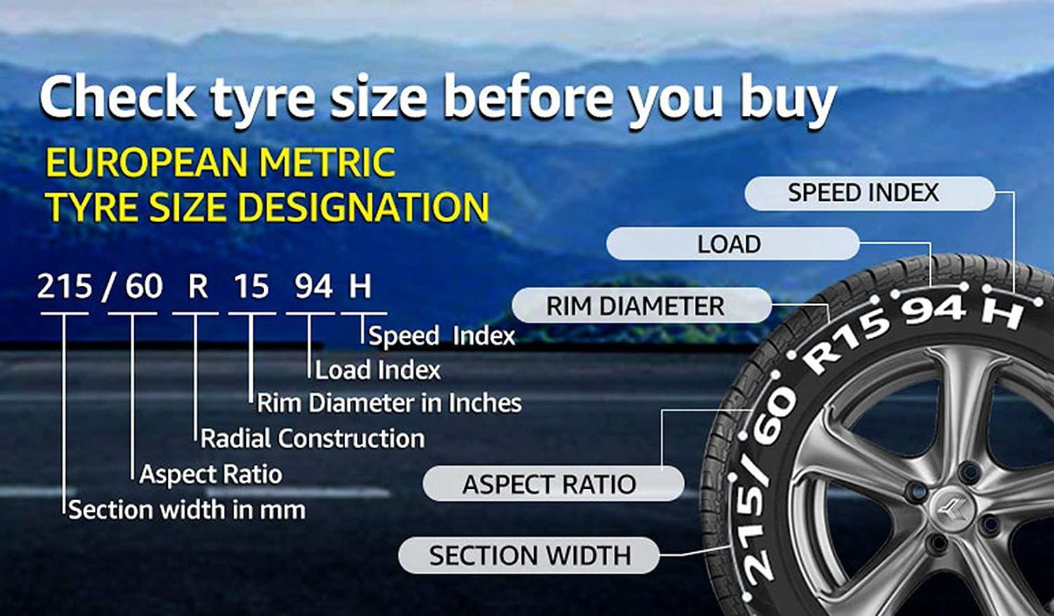 Image of MRF ZVTV 165 /70 R14 81S 4 Wheeler Tyre