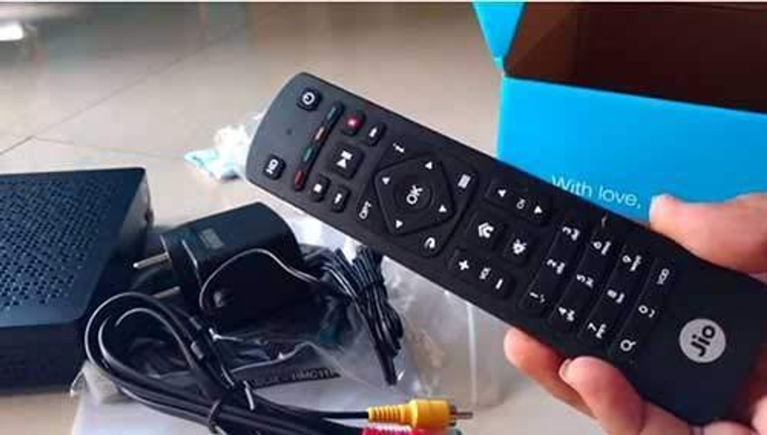 Image of LUNAGARIYA Flip Cover for Protective Cover Compatible with JIO Settop Box Remote Control,PU Leather Cover Holder