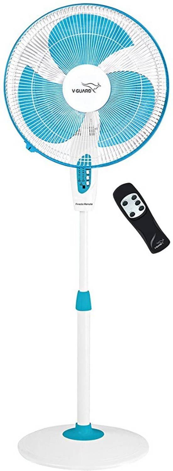 V-Guard Finesta Remote (WB) with 2 Year Warranty Remote Controlled 400 mm Pedestal Fan